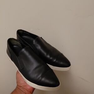 Vince Black Slip-On Women's Sneakers Size 7.5